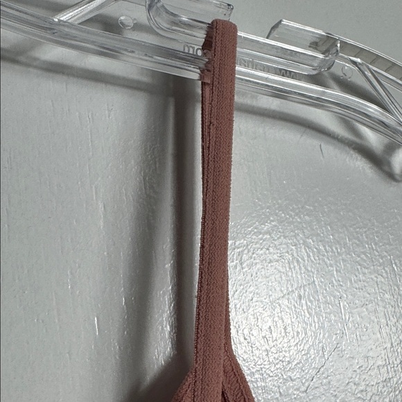 Alaia Paris Nylon Contour Mini Dress Pink Size 38 - Picture 8 of 12